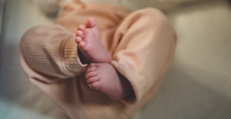 כפות רגליים של תינוק